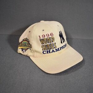 Vintage 1996 World Series Champions New York Yankees Adjustable Cap Outdoor Cap